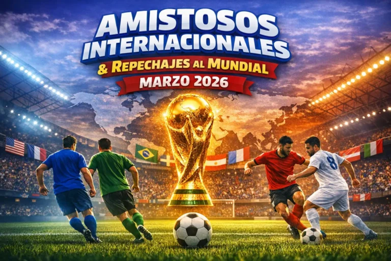 amistosos internacionales, repechajes abril 2026